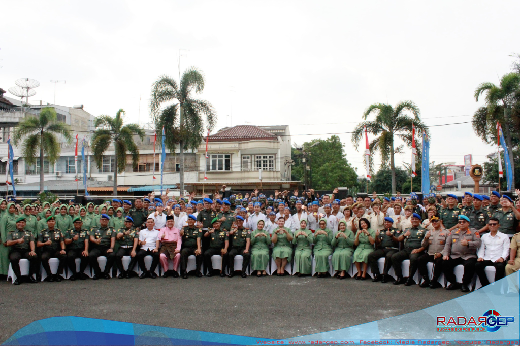 Sinergitas TNI-Polri, Kabid Propam Polda Sumut Direward Komandan Puspomad